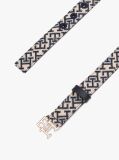 Blue TH Monogram Jacquard Belt  Women