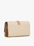 Beige Heritage Canvas Crossbody Bag  Women