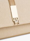 Beige Heritage Canvas Crossbody Bag  Women