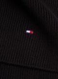 Black Kids’ Rib-Knit Scarf  Kids Unisex