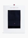 Blue Hilfiger Flag Scarf And Beanie Gift Box  Men