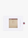 Beige TH Monogram Slim Wallet  Women