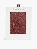 Red TH Monogram Zip-Around Wallet Gift Box  Women