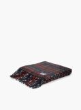 Multi Wool Blend Logo Fringe Scarf  Women
