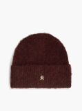 Red Chic Beanie With Alpaca  Women