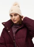Pink Pom Pom Beanie With Cashmere  Women