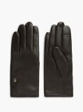 Brown Chic TH Monogram Leather Gloves  Women