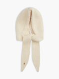 Beige Chic Knitted Hood With Alpaca  Women
