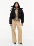 Black Down Relaxed Alaska Puffer Jacket  Women