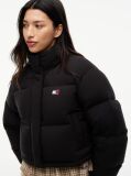 Black Down Relaxed Alaska Puffer Jacket  Women