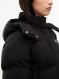 Black Down Relaxed Alaska Puffer Jacket  Women