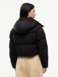 Black Down Relaxed Alaska Puffer Jacket  Women