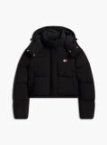 Black Down Relaxed Alaska Puffer Jacket  Women