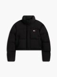 Black Down Relaxed Alaska Puffer Jacket  Women