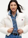 White Down Relaxed Alaska Puffer Jacket  Women