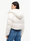 White Down Relaxed Alaska Puffer Jacket  Women