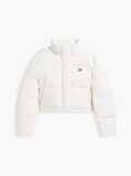 White Down Relaxed Alaska Puffer Jacket  Women