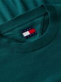 Green Boxy Crew Neck Jumper  Women