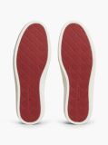 Brown New York Label Leather Cupsole Trainers  Men