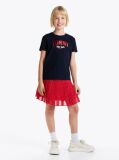 Blue Varsity Logo Crew Neck T-Shirt  Girls