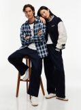 Blue Tommy Hilfiger x FRGMT Snap-Button Relaxed Chinos  Men