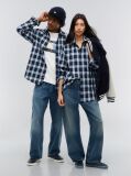Blue Tommy Hilfiger x FRGMT Regular Check Shirt  Men