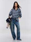 Blue Tommy Hilfiger x FRGMT Regular Check Shirt  Men