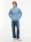 Blue Tommy Hilfiger x FRGMT Diamond Check Jumper  Men