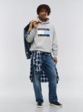 Grey Tommy Hilfiger x FRGMT Relaxed Drawstring Hoody  Men