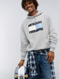 Grey Tommy Hilfiger x FRGMT Relaxed Drawstring Hoody  Men