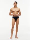 Blue 3-Pack Signature Logo Metallic Waistband Briefs  Men