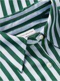 Multi Relaxed Fit Stripe Double Cuff Shirt  Women