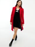 Black Festive Velvet Bow Sleeveless Mini Dress  Women