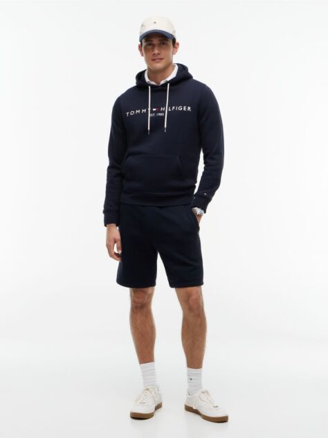Blue TOMMY LOGO HOODY  Men