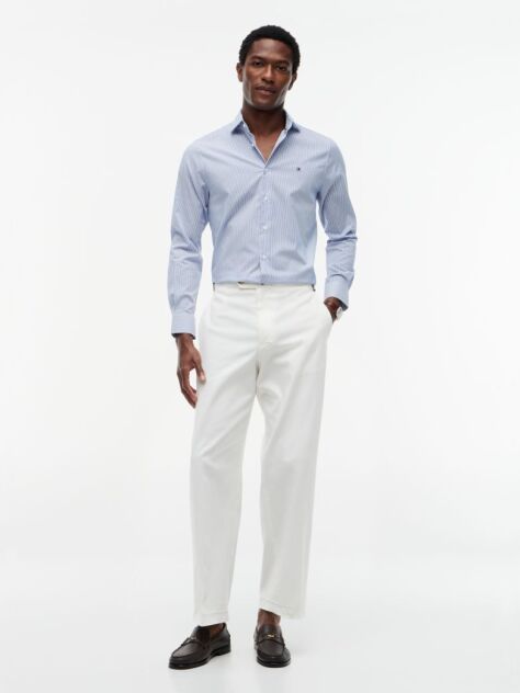 Multi Slim Fit Stripe Shirt  Men
