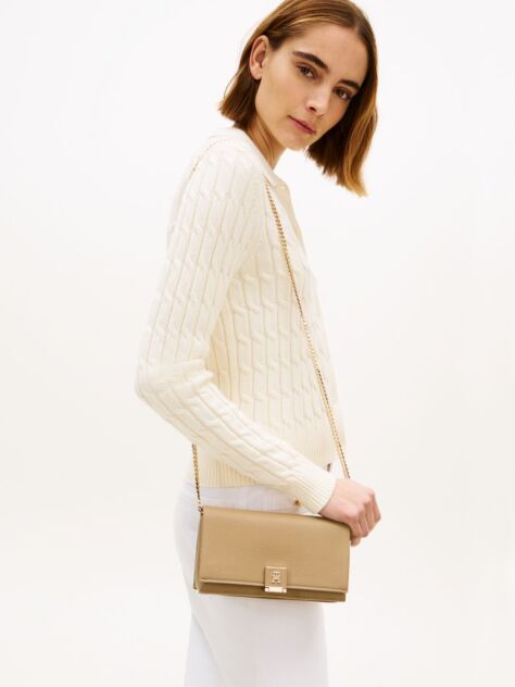 Brown TH Monogram Crossbody Bag  Women