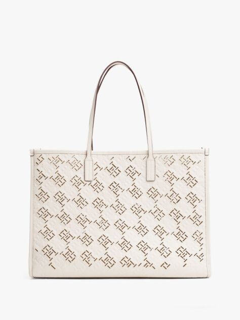 Beige City TH Monogram Tote Bag  Women