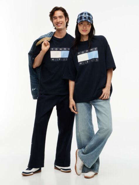 Blue Tommy Hilfiger x FRGMT Relaxed Jersey T-Shirt  Men