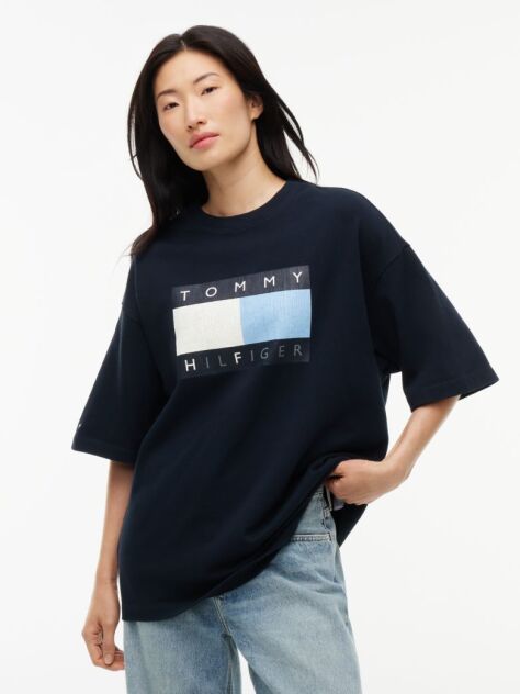 Blue Tommy Hilfiger x FRGMT Relaxed Jersey T-Shirt  Men