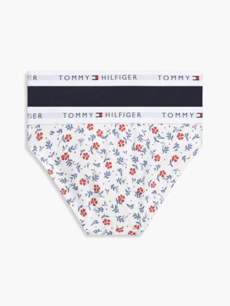 Blue 2-Pack Signature Essential Print Briefs  Girls