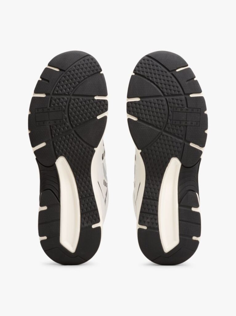 Black Mixed Texture Archive Runners  Men