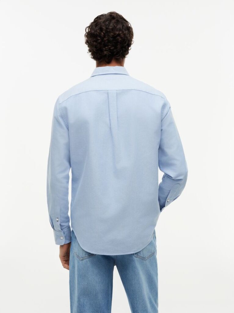 Blue Heritage Regular Fit Oxford Shirt  Men