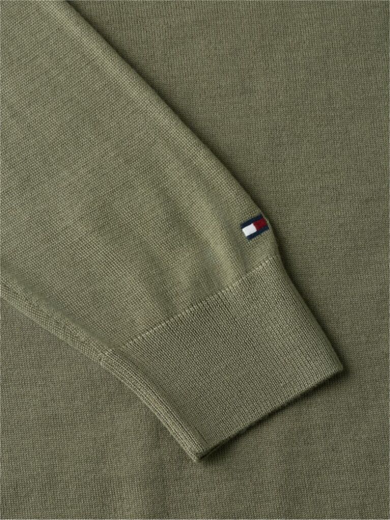 Green New York Label Pure Wool Jumper  Men