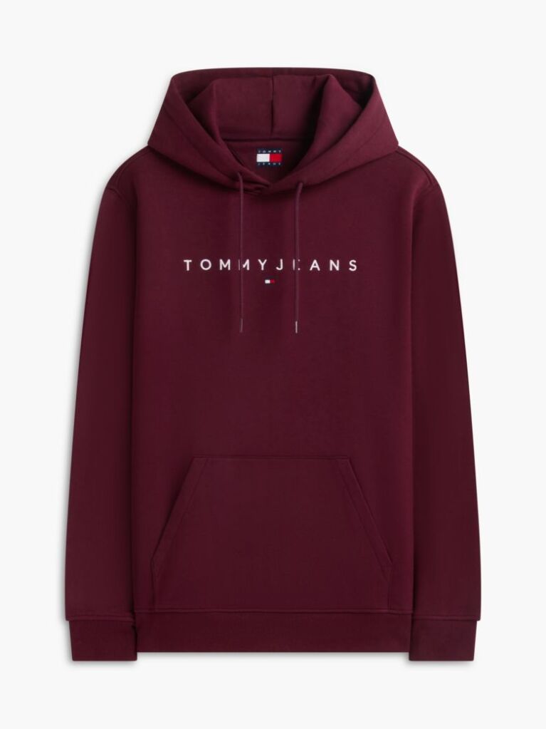 Purple Regular Logo Hoody  Men