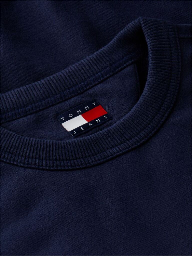 Blue Back Wavy Flag Terry Relaxed Sweatshirt  Men