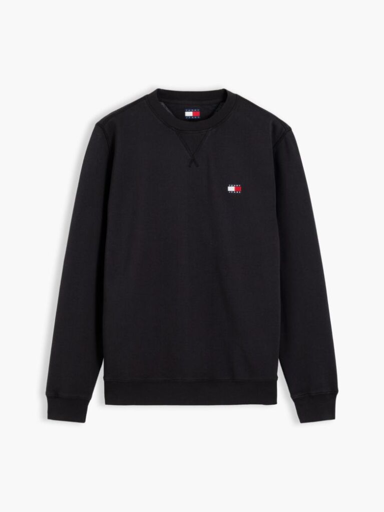 Black Badge Fleece Crew Neck Sweatshirt  Men