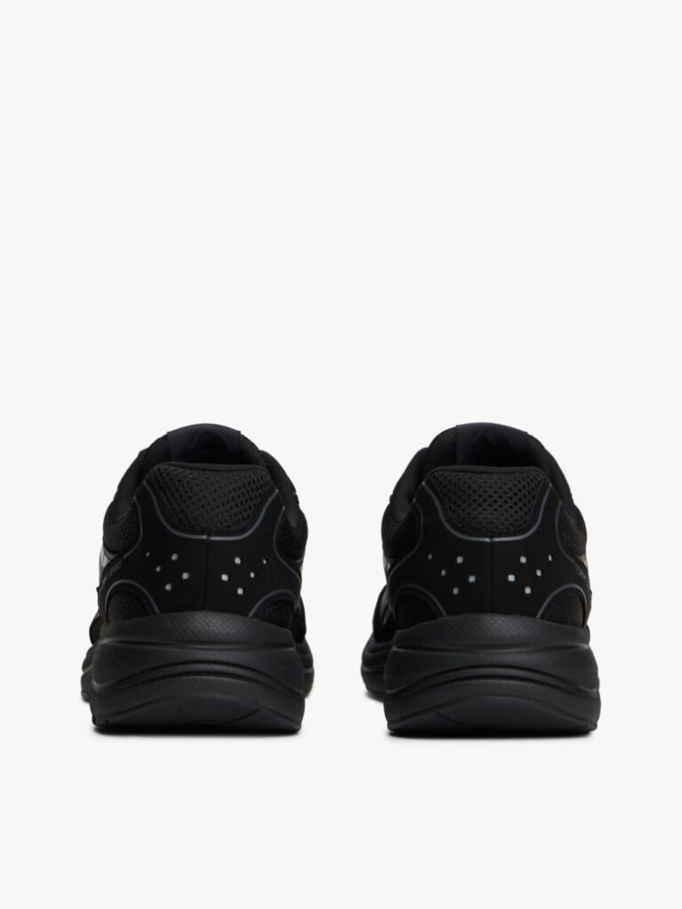 Black Archive Mixed Texture Trainers  Men