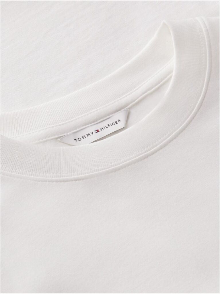 Beige Logo Jersey Crew Neck T-Shirt  Women
