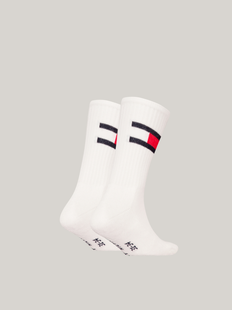 White Tommy Hilfiger Socks 2 Pack  Kids Unisex