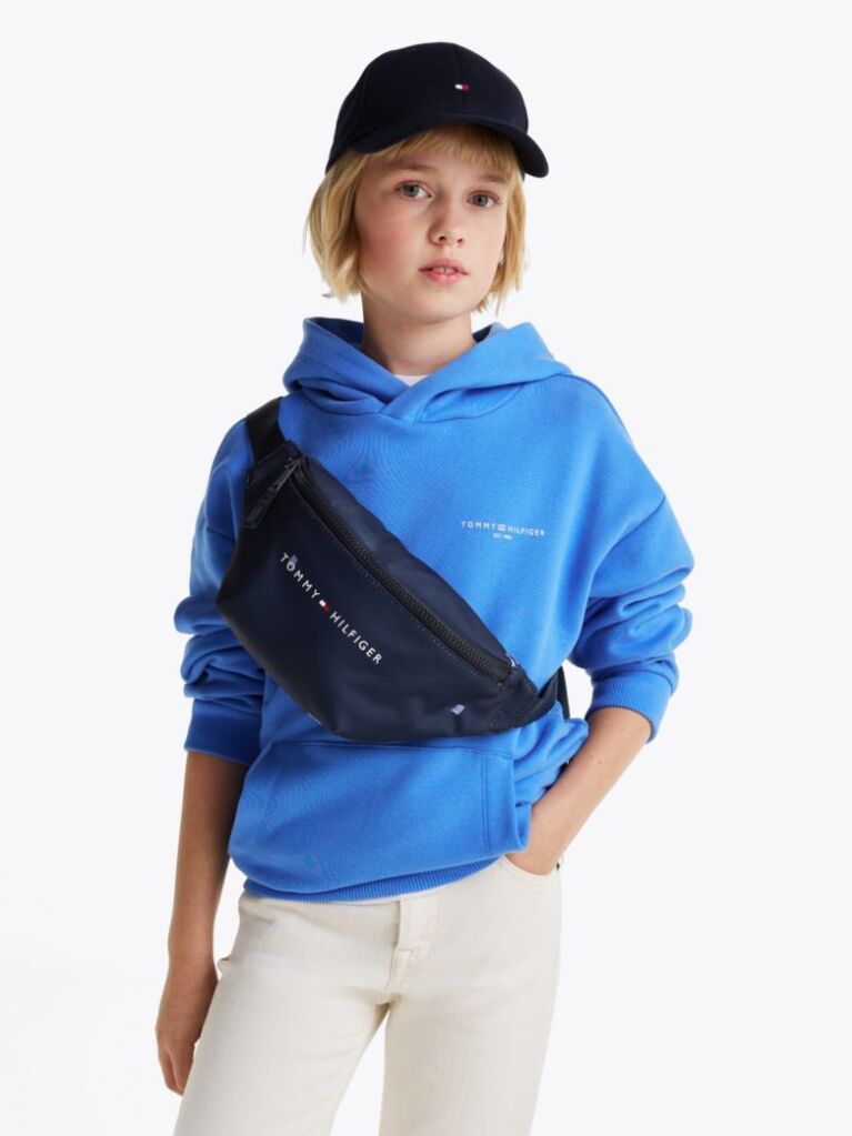 Blue Kids' Essential Logo Bum Bag  Kids Unisex